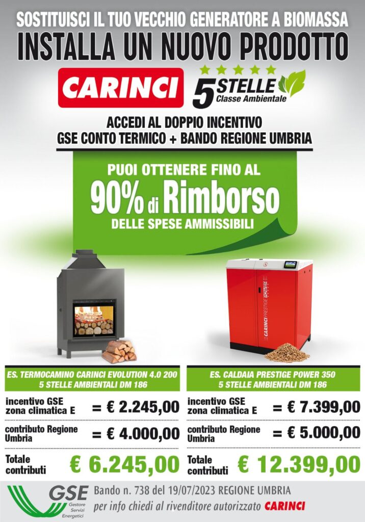 offerta su termocamini